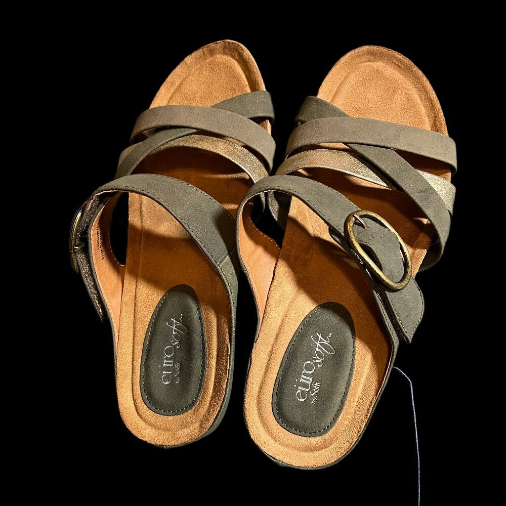 Euro Soft size 9.5 velcro closure never worn